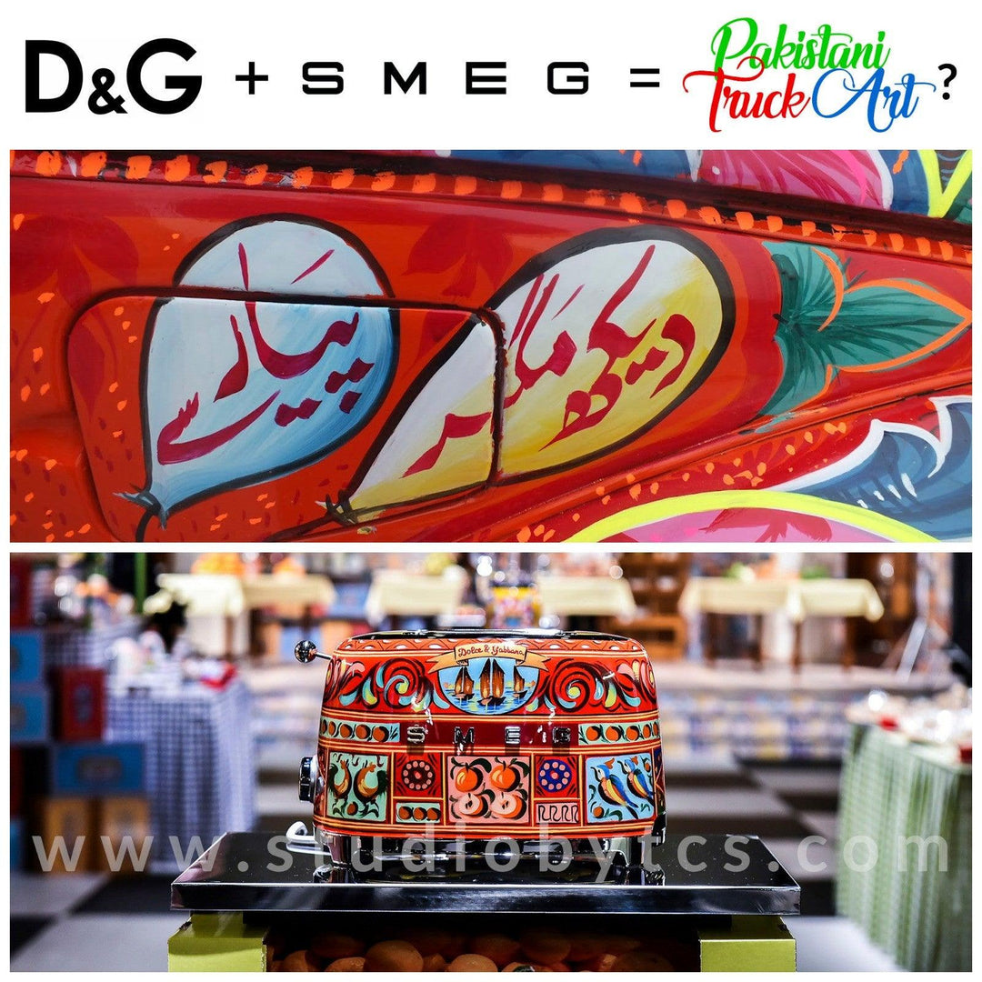 Are D&G + SMEG's Kitchen Appliances Inspired By Pakistani Truck Art? - Studio by TCS