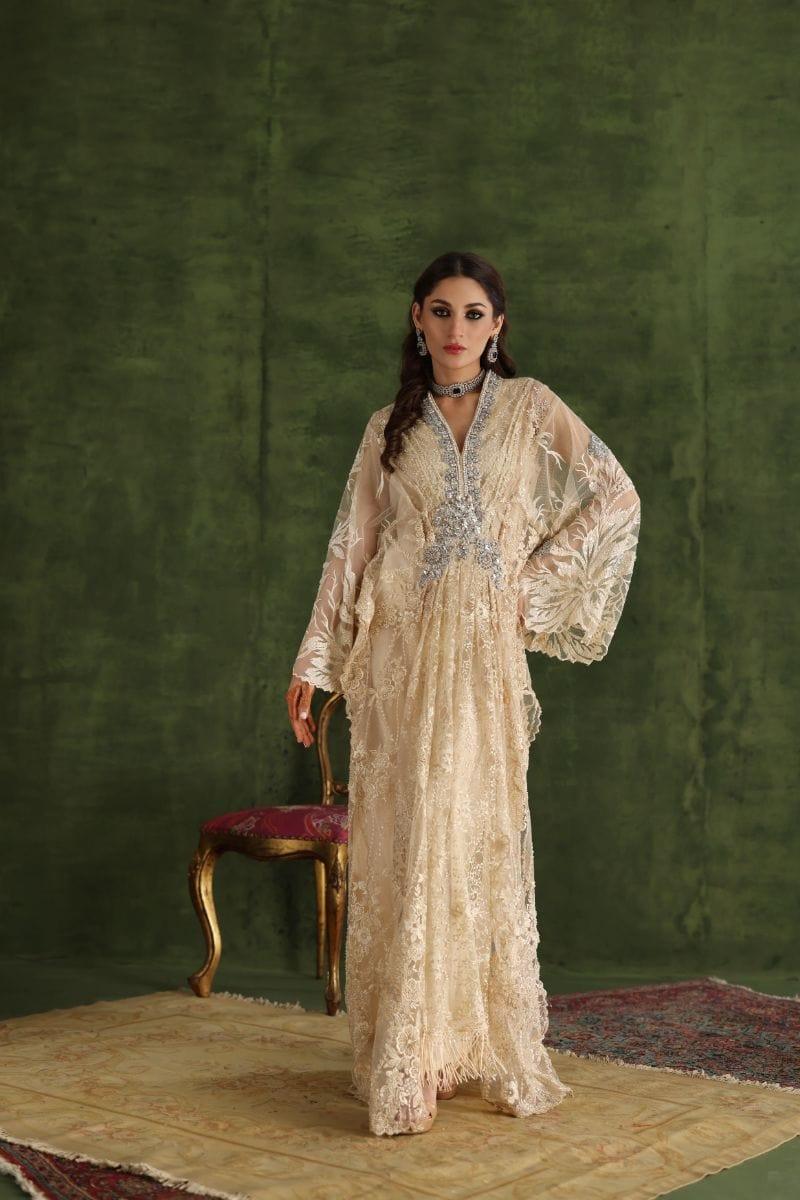 Shamaeel - CE-11 - Kaftan - Organza, Net & Silk - 1 Piece - Studio by TCS