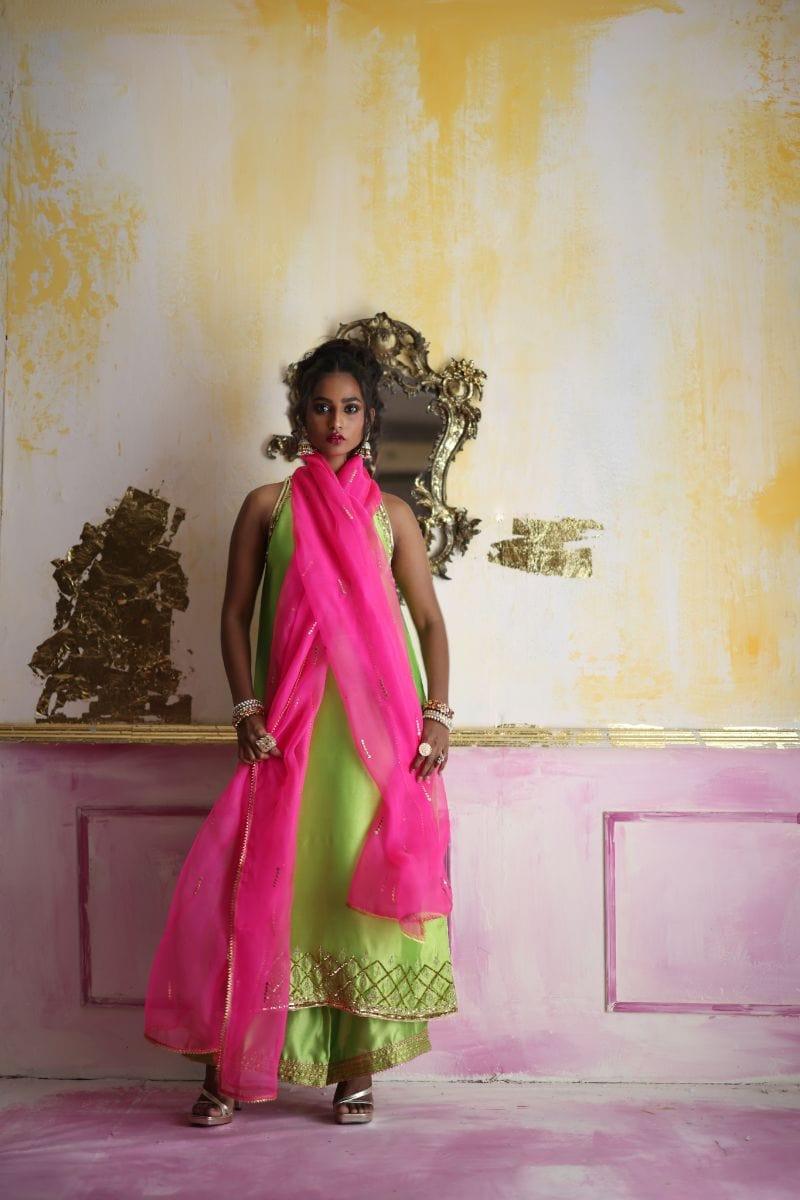 Pinktree - Hot Voodoo - Viscose - Citrus Green - 3 Piece - Studio by TCS