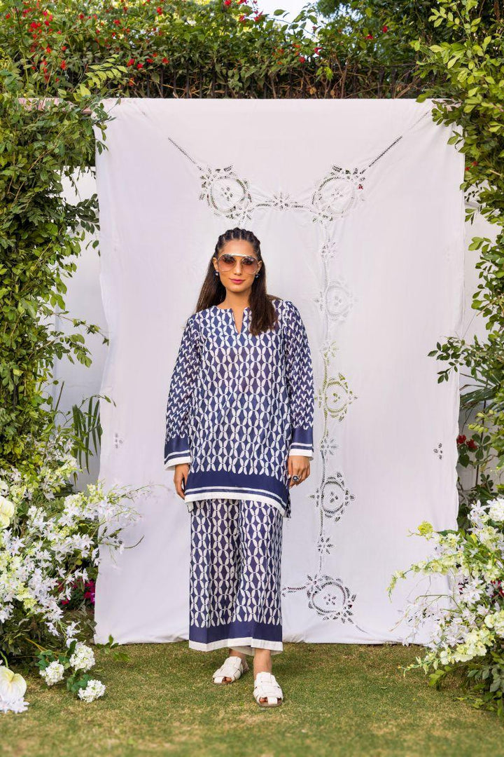 Shehrnaz - SHK-1252 - monica - White - Swiss lawn - 2 Piece