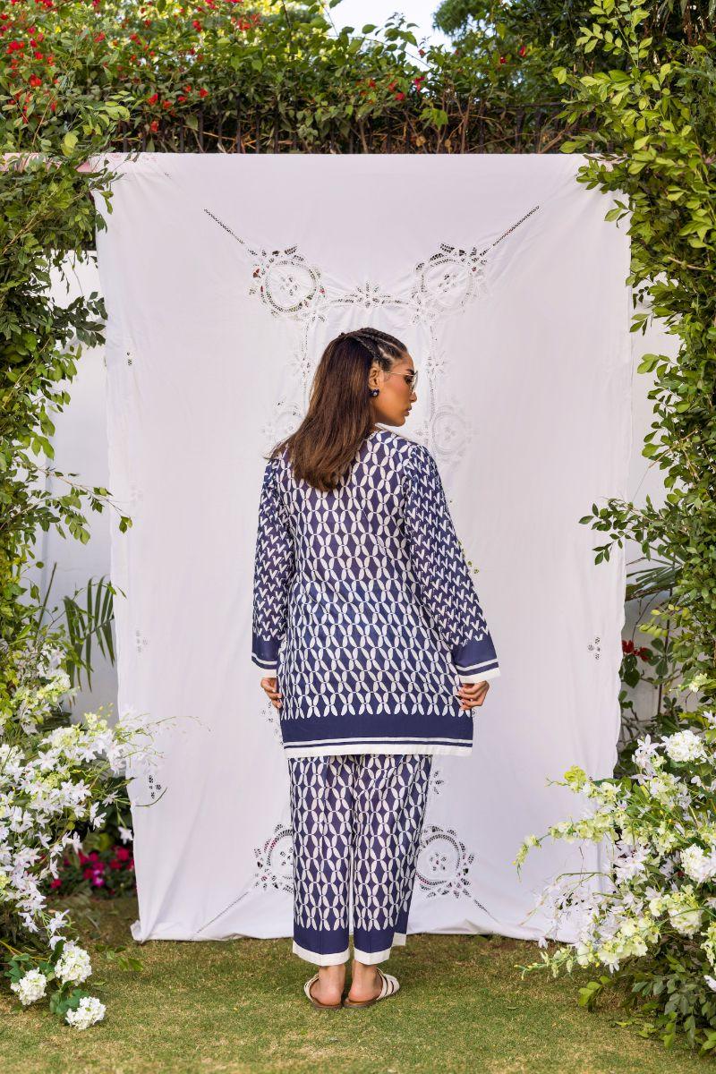 Shehrnaz - SHK-1252 - monica - White - Swiss lawn - 2 Piece