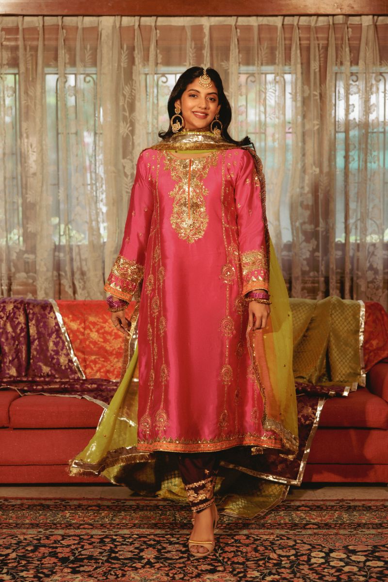 Pinktree - Mulberry - Pure Silk - Pink - 3 Piece