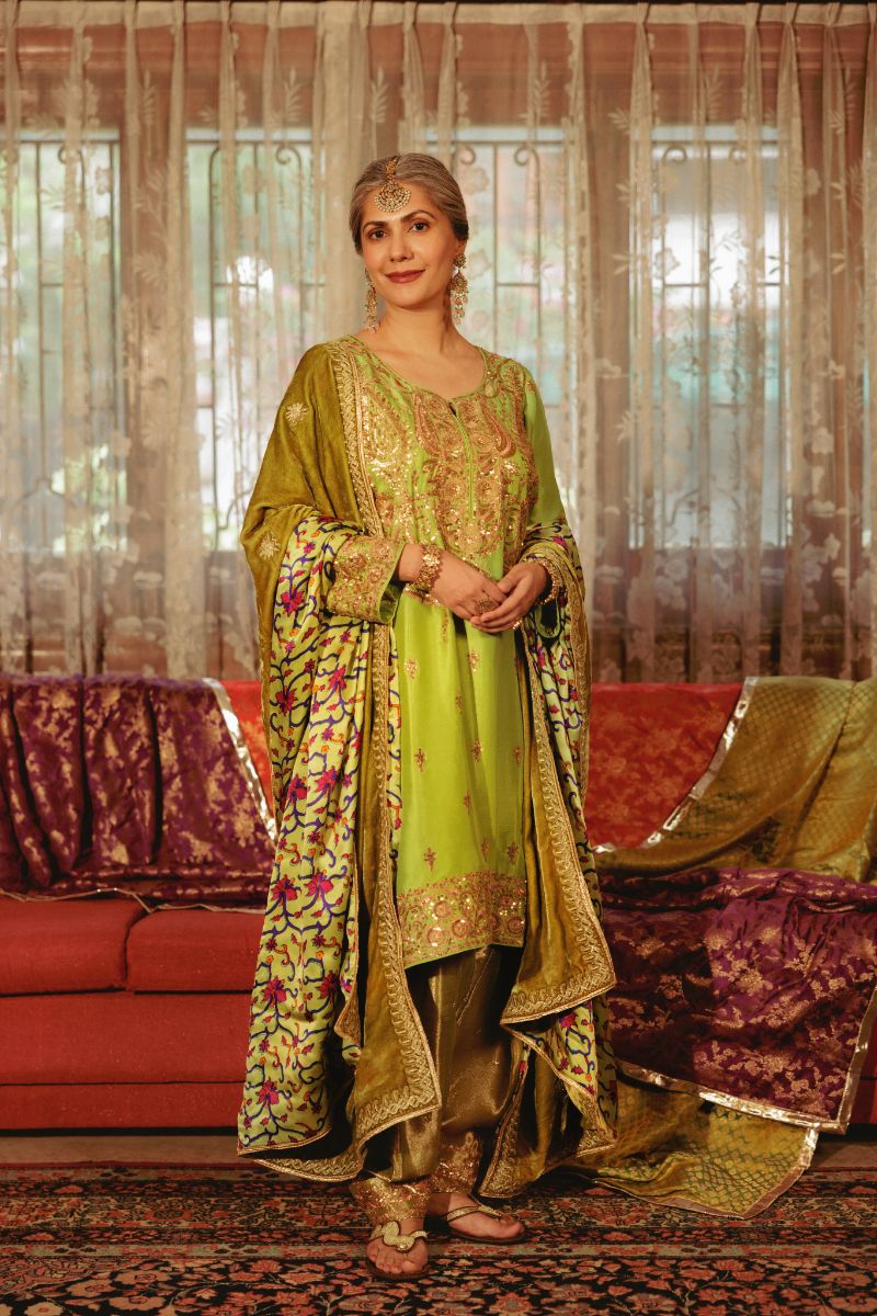 Pinktree - Citrus glory (2) - Silk - Citrus Green - 3 Piece