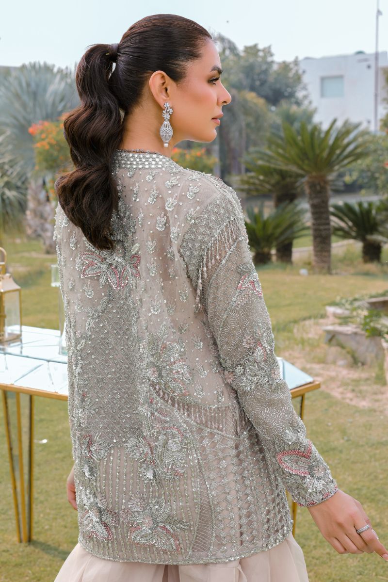 Reema Ahsan - Hareem - Organza - Powder pink  - 3 Piece