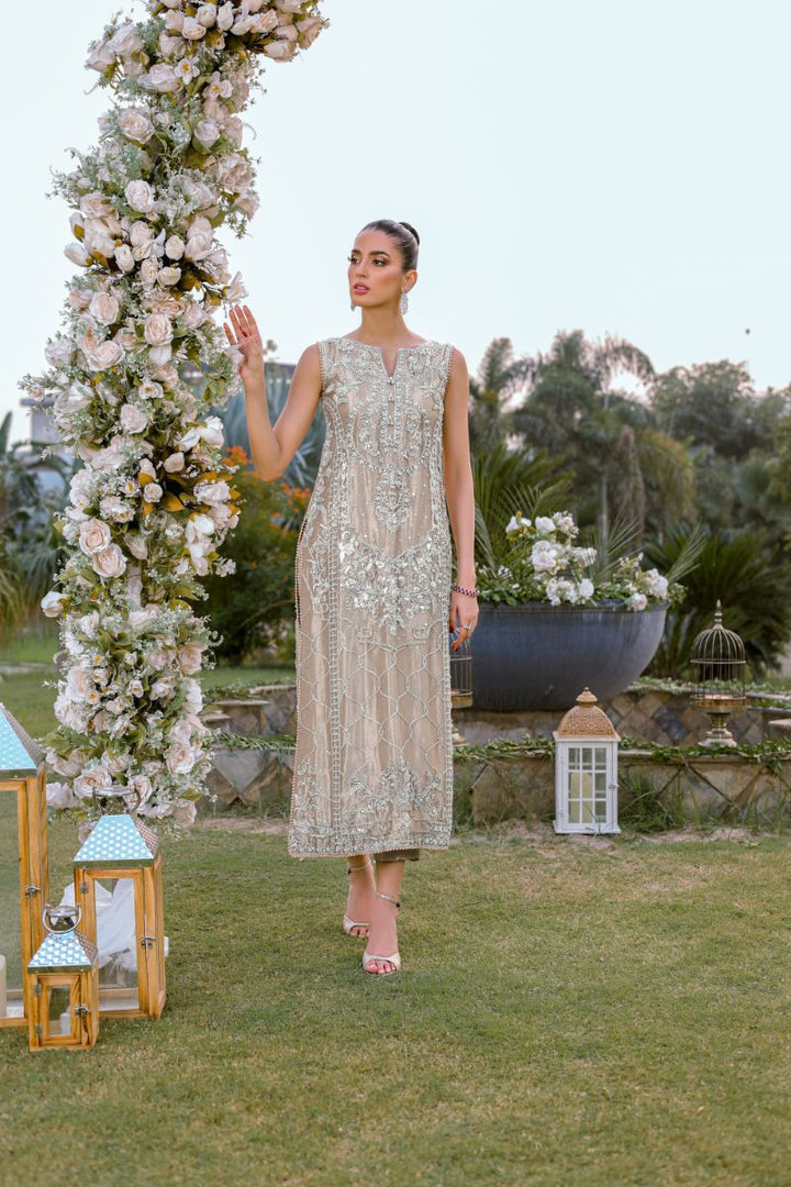 Reema Ahsan - Selah - Tissue - Rose Gold - 2 Piece