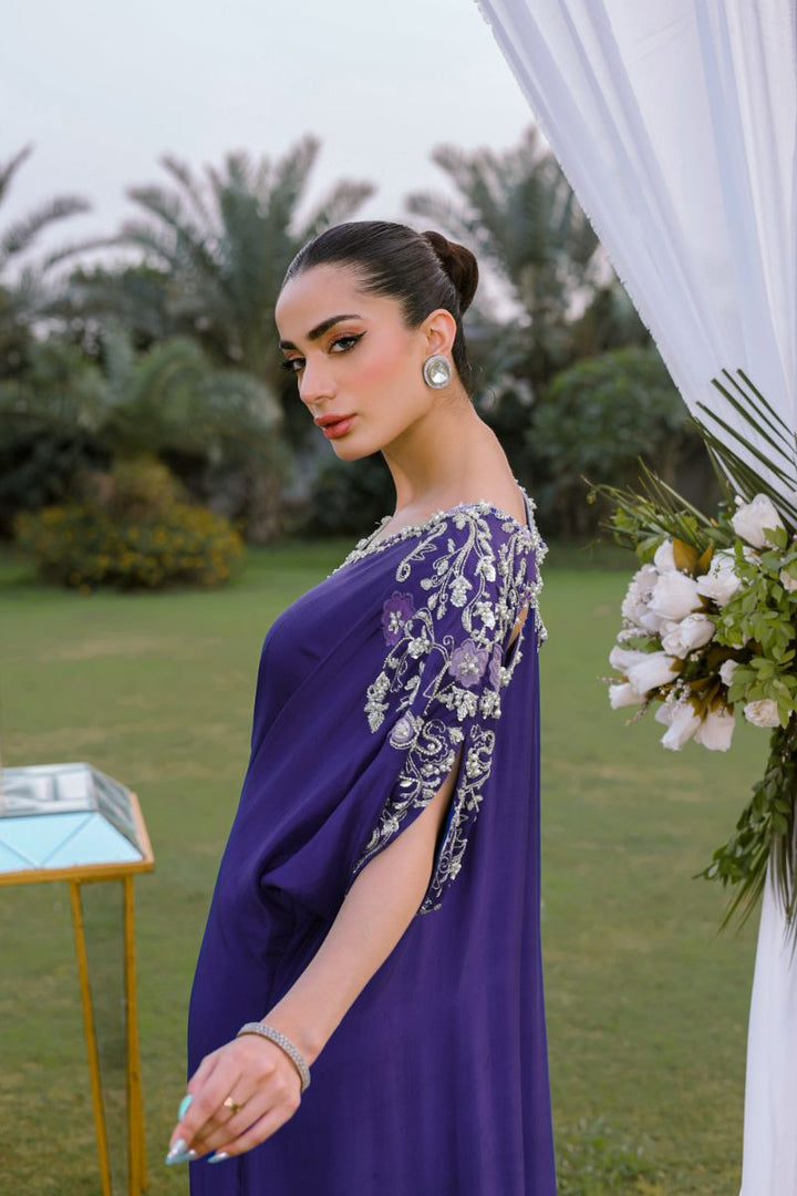 Reema Ahsan - Sian - Raw Silk - Purple - 1 Piece