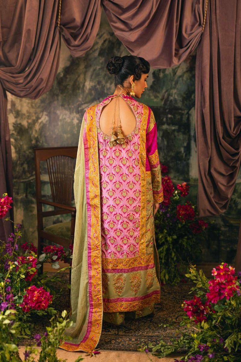 Shehrnaz - SHK-1207 - nina - Candy Pink - Silk - 3 Piece - Studio by TCS