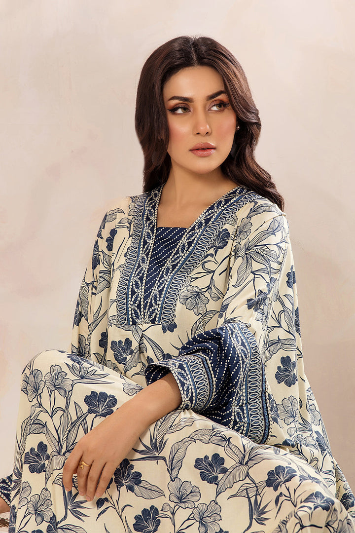 SAFWA - Printed - Printed - Lawn - 2 Piece - Stitched