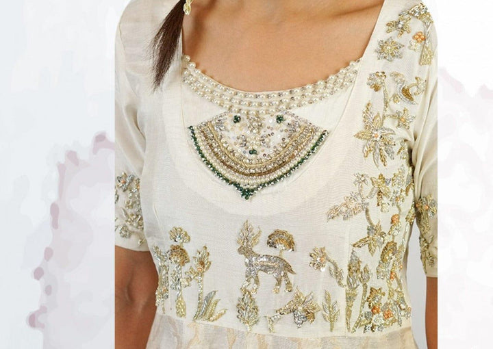 Urooj Fahd - Artical 06 - White - 3 Piece - Studio by TCS