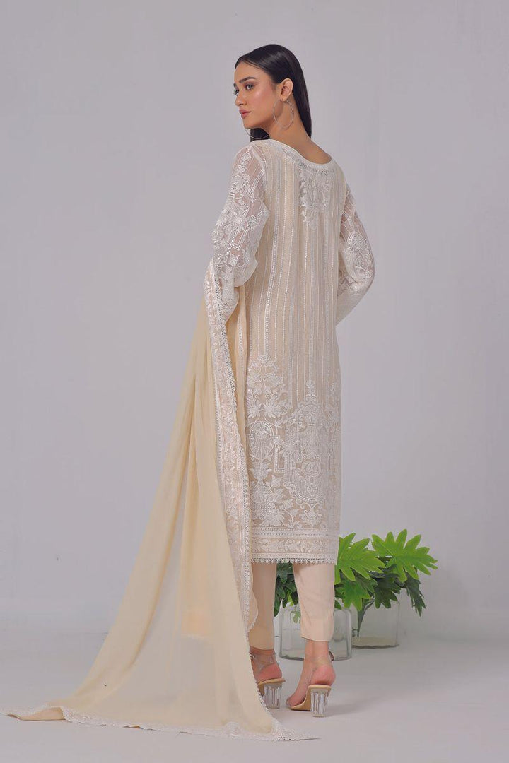 Rizwan Beyg Design - Rahima - Cotton - White - 2 Piece