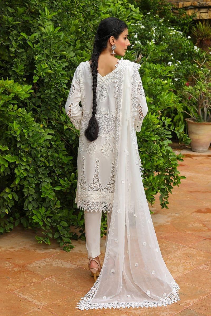 Rizwan Beyg - Emma - Cotton - White - 2 Piece - Studio by TCS