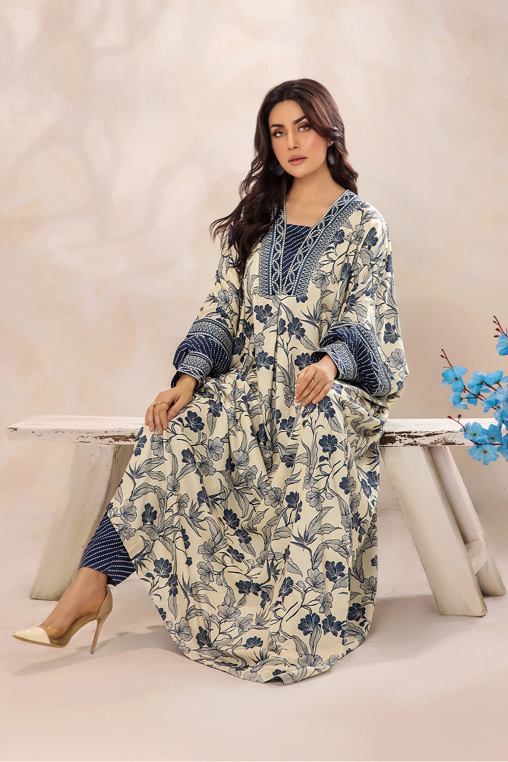 SAFWA - Printed - Printed - Lawn - 2 Piece - Stitched