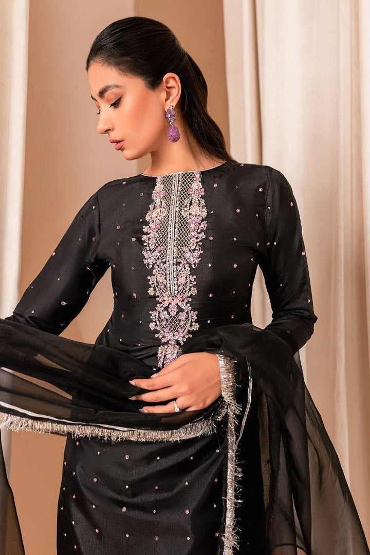 Allure by Ih - NOIR - Katan Silk - Black - 3 Piece - Studio by TCS