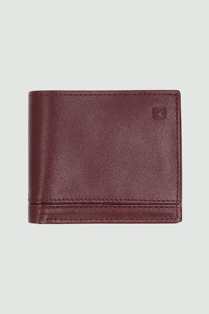 Mjafferjees - Wallet - Maroon & Black