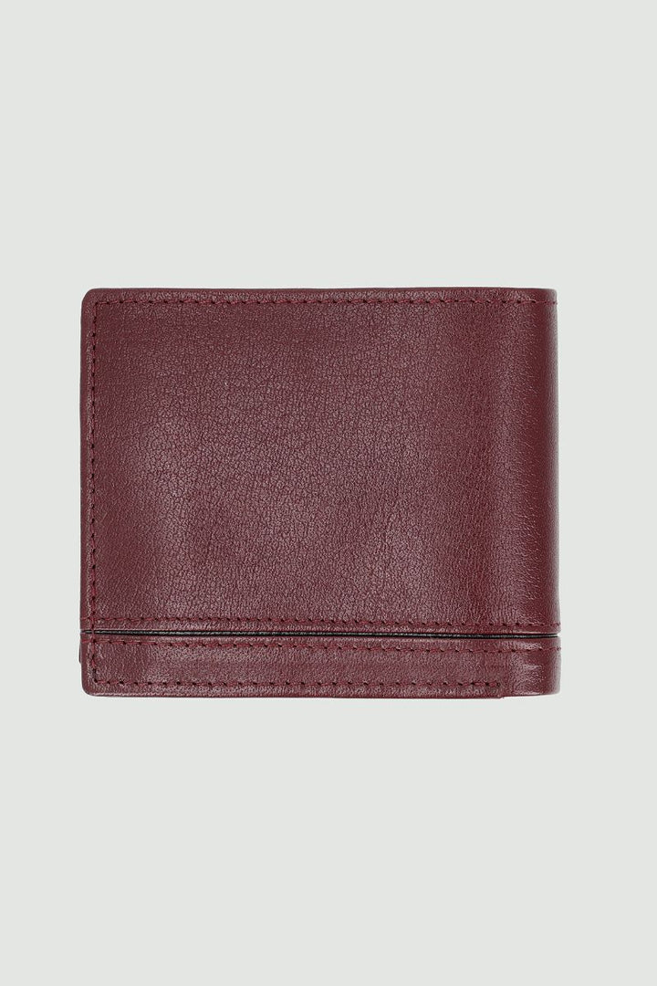 Mjafferjees - Wallet - Maroon & Black