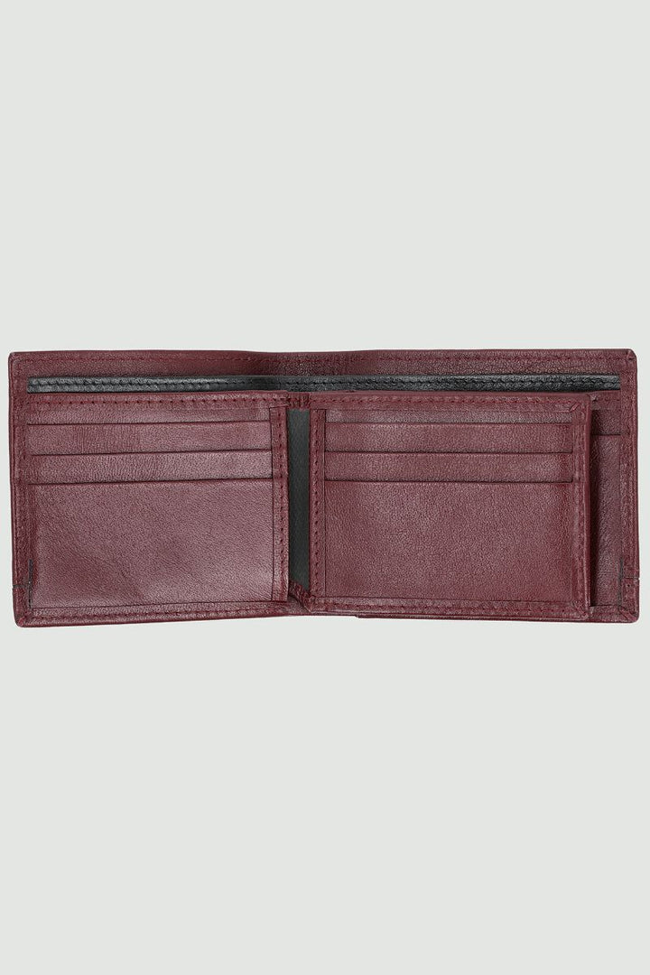 Mjafferjees - Wallet - Maroon & Black