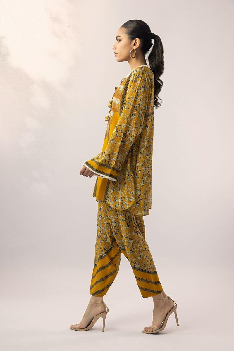 Sania Maskatiya - Emma (B) - CRAPE - Ochre - 2 Piece - Studio by TCS