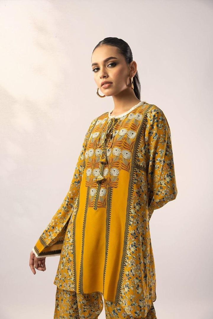 Sania Maskatiya - Emma (B) - CRAPE - Ochre - 2 Piece - Studio by TCS