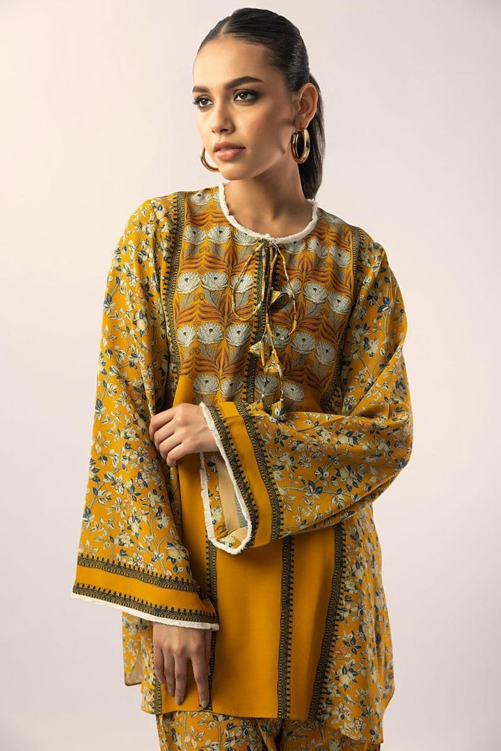 Sania Maskatiya - Emma (B) - CRAPE - Ochre - 2 Piece - Studio by TCS