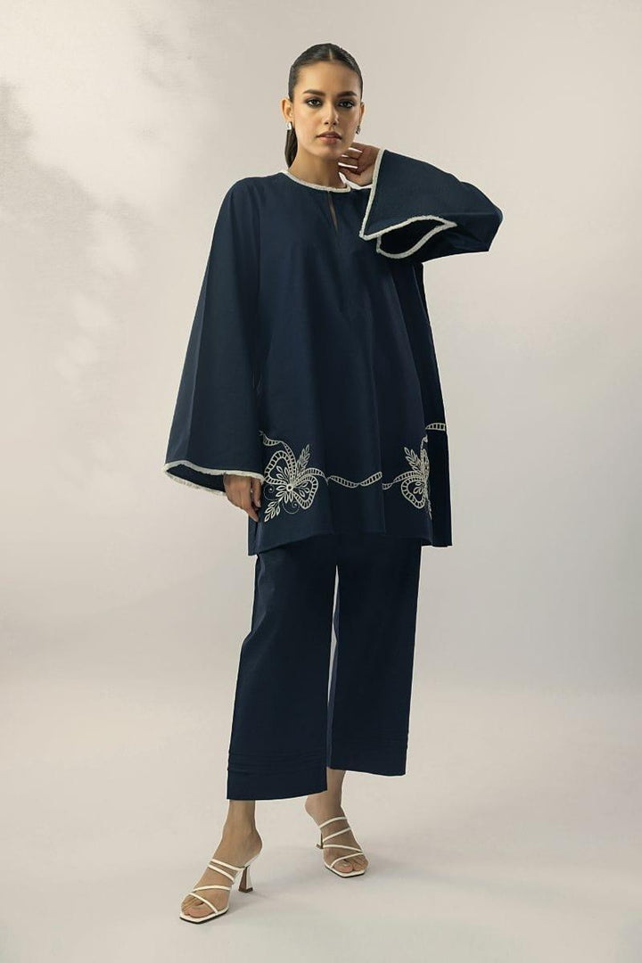 Sania Maskatiya - Elanour - RAW SILK - Midnight Blue - 2 Piece - Studio by TCS