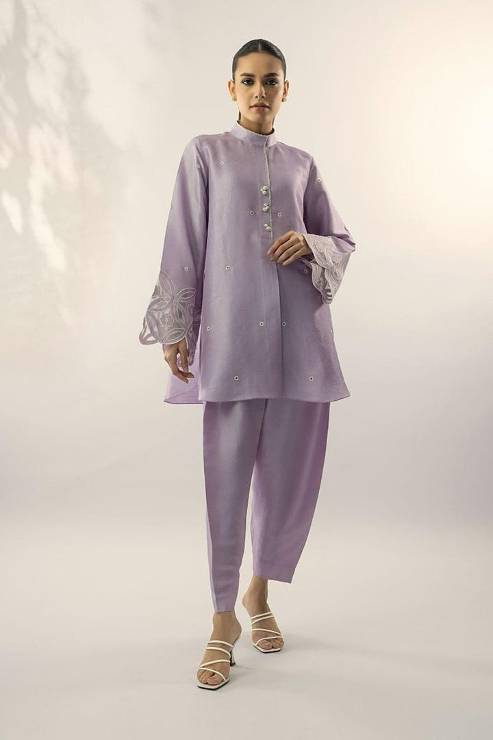 Sania Maskatiya - Penelope - RAW SILK - Lilac - 2 Piece - Studio by TCS