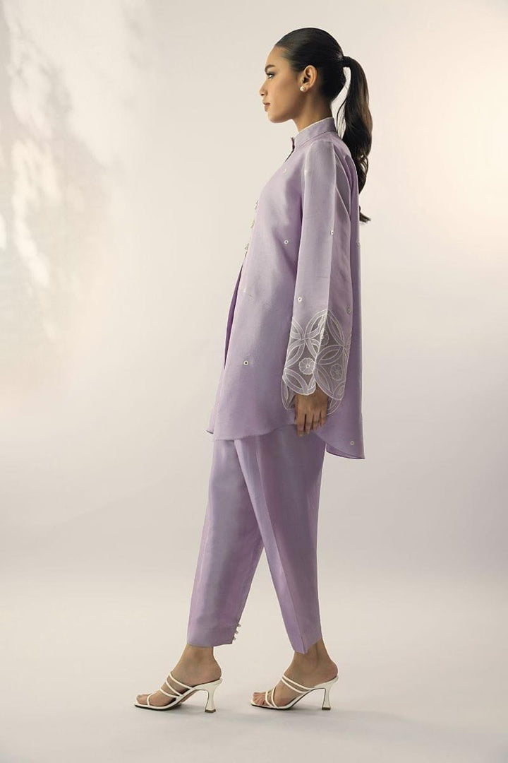 Sania Maskatiya - Penelope - RAW SILK - Lilac - 2 Piece - Studio by TCS