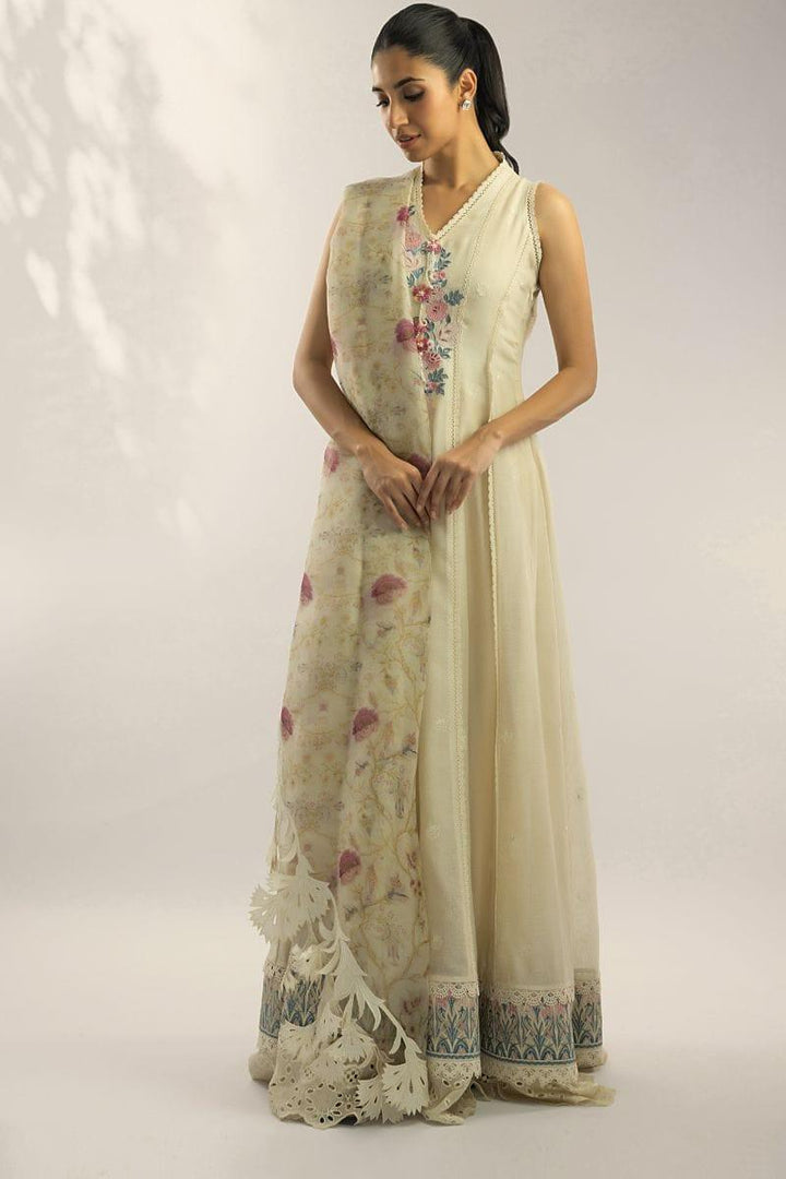 Sania Maskatiya - Isabella - COTTON NET - Ivory - 2 Piece - Studio by TCS