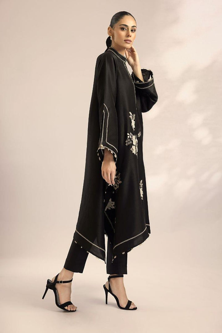 Sania Maskatiya - Ayla - RAW SILK - Black - 2 Piece - Studio by TCS