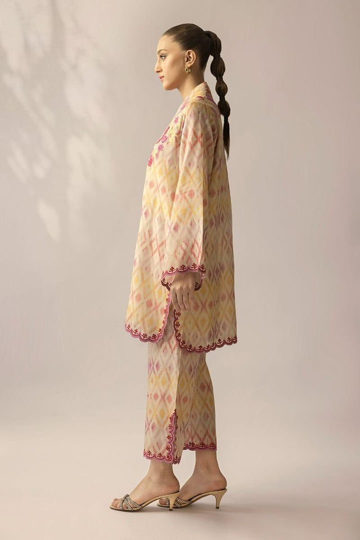 Sania Maskatiya - Elara - KHADDI SILK - Pinks & Purple - 2 Piece - Studio by TCS