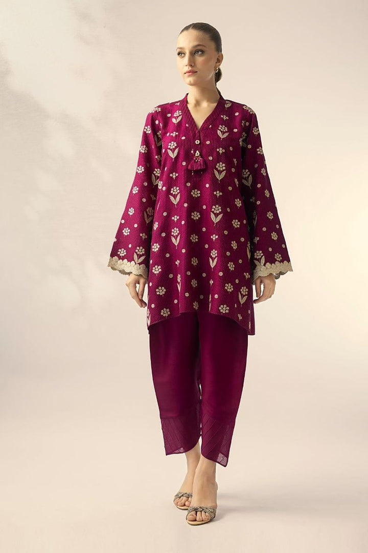 Sania Maskatiya - Sadie - RAW SILK - Magenta - 2 Piece - Studio by TCS