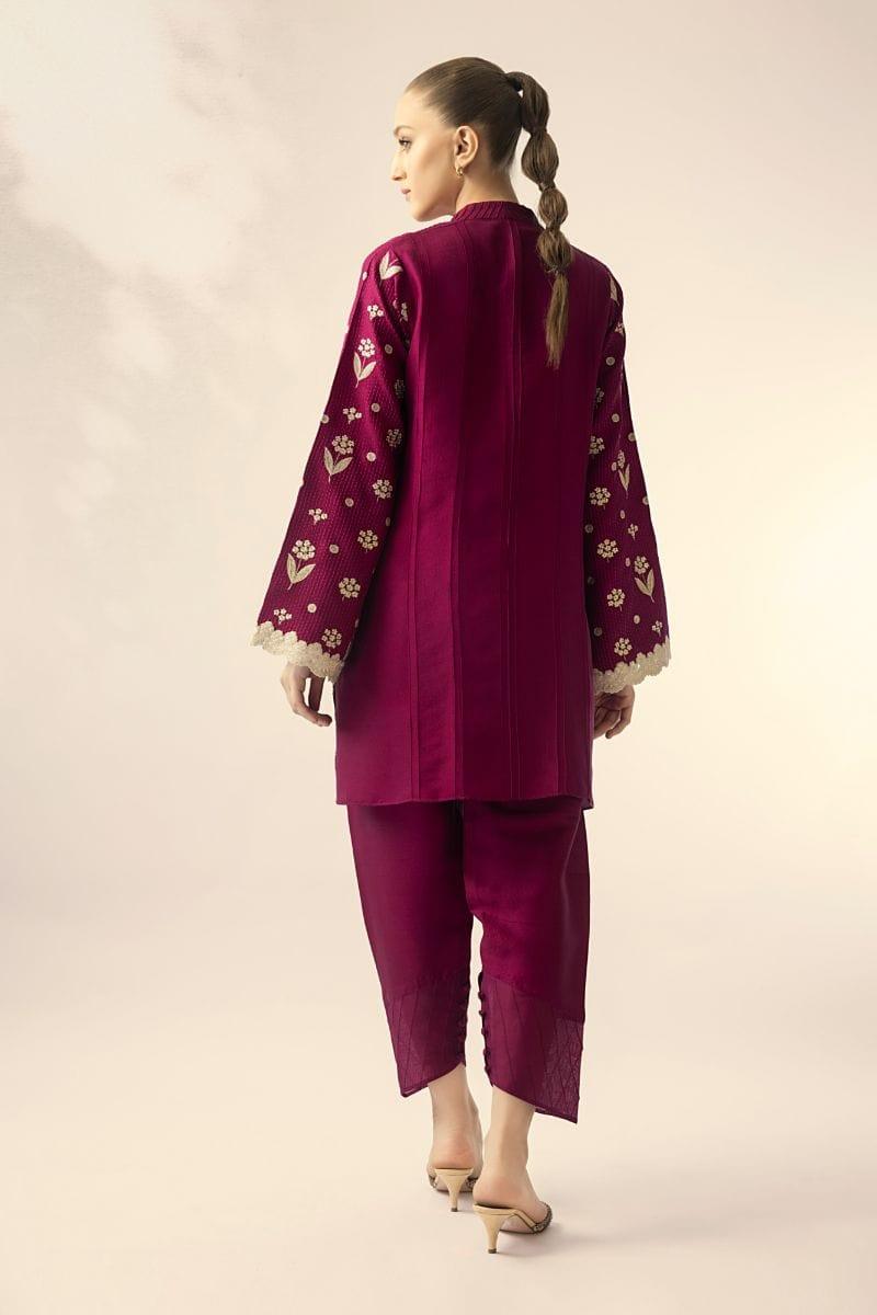 Sania Maskatiya - Sadie - RAW SILK - Magenta - 2 Piece - Studio by TCS