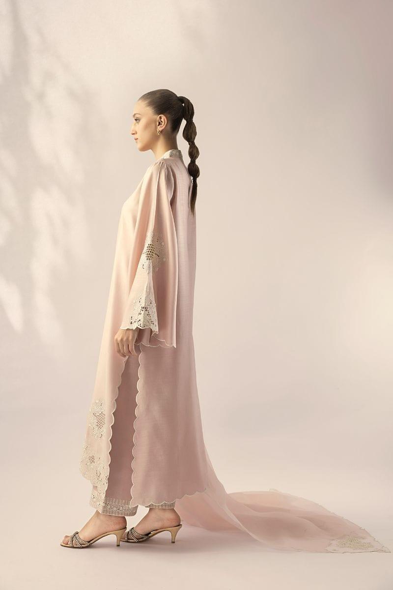 Sania Maskatiya - Liv - KHADDI SILK - Blush Pink - 3 Piece - Studio by TCS