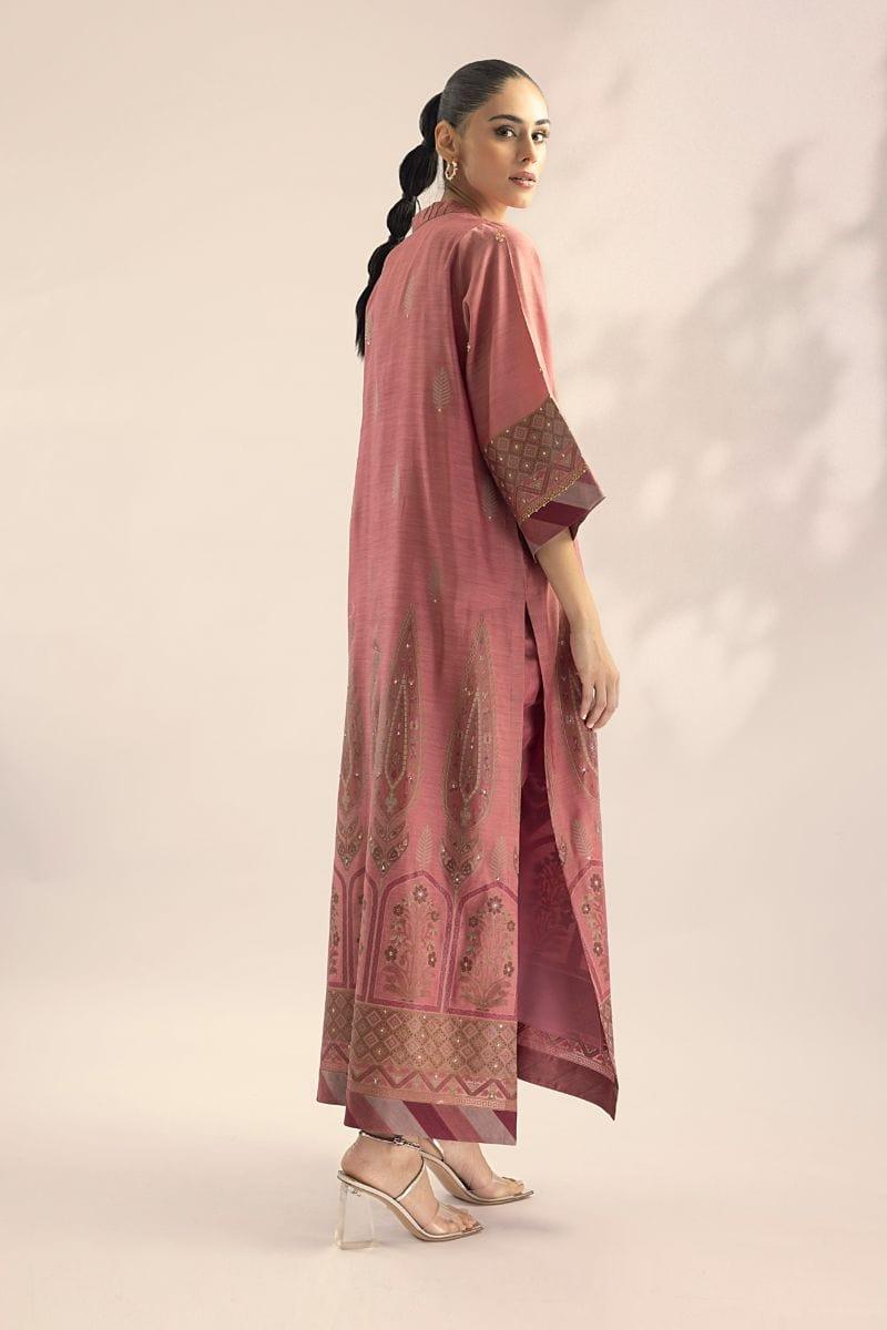 Sania Maskatiya - Orchid - KHADDI SILK - Berry Pink - 2 Piece - Studio by TCS