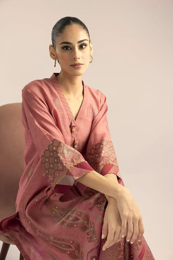 Sania Maskatiya - Orchid - KHADDI SILK - Berry Pink - 2 Piece - Studio by TCS