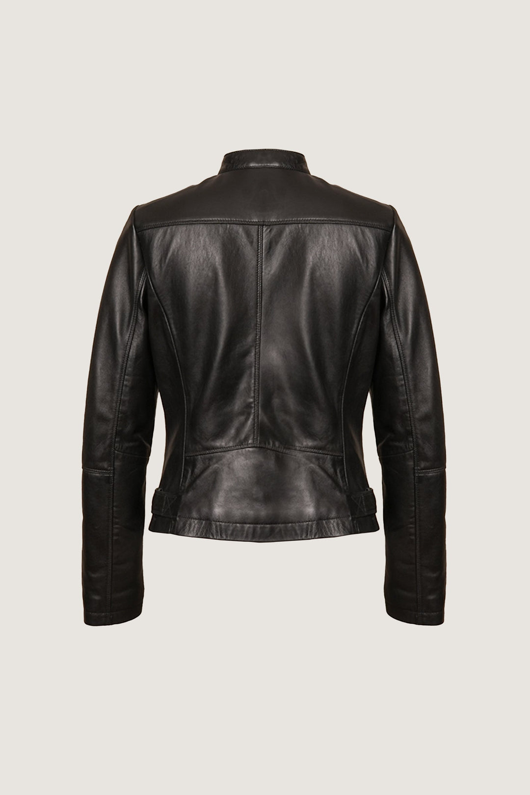 Novado - Women's Lightweight Fashion Leather Jacket - Black - 1 Piece