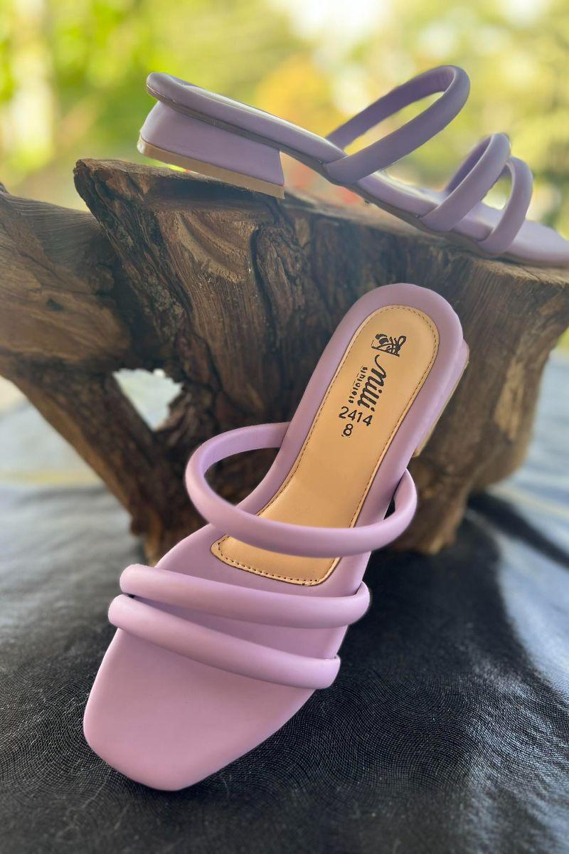 Milli Shoes - Casual Slides - Lilac - 1325