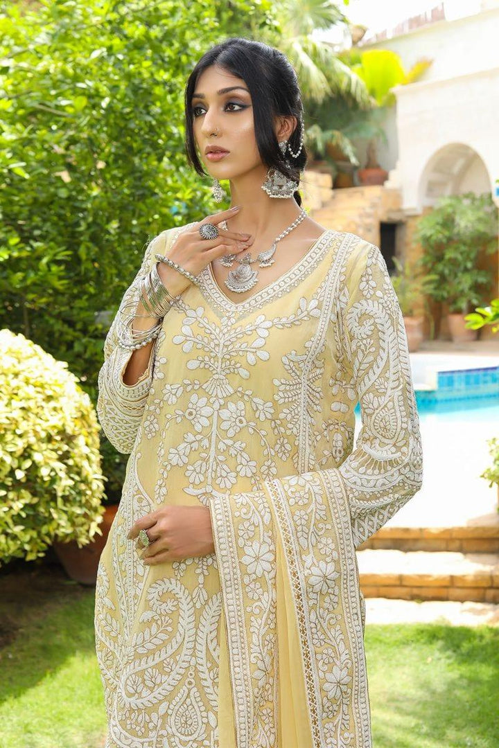 Rizwan Beyg - Roshanara Yellow - Karandi - 2 Piece - Studio by TCS