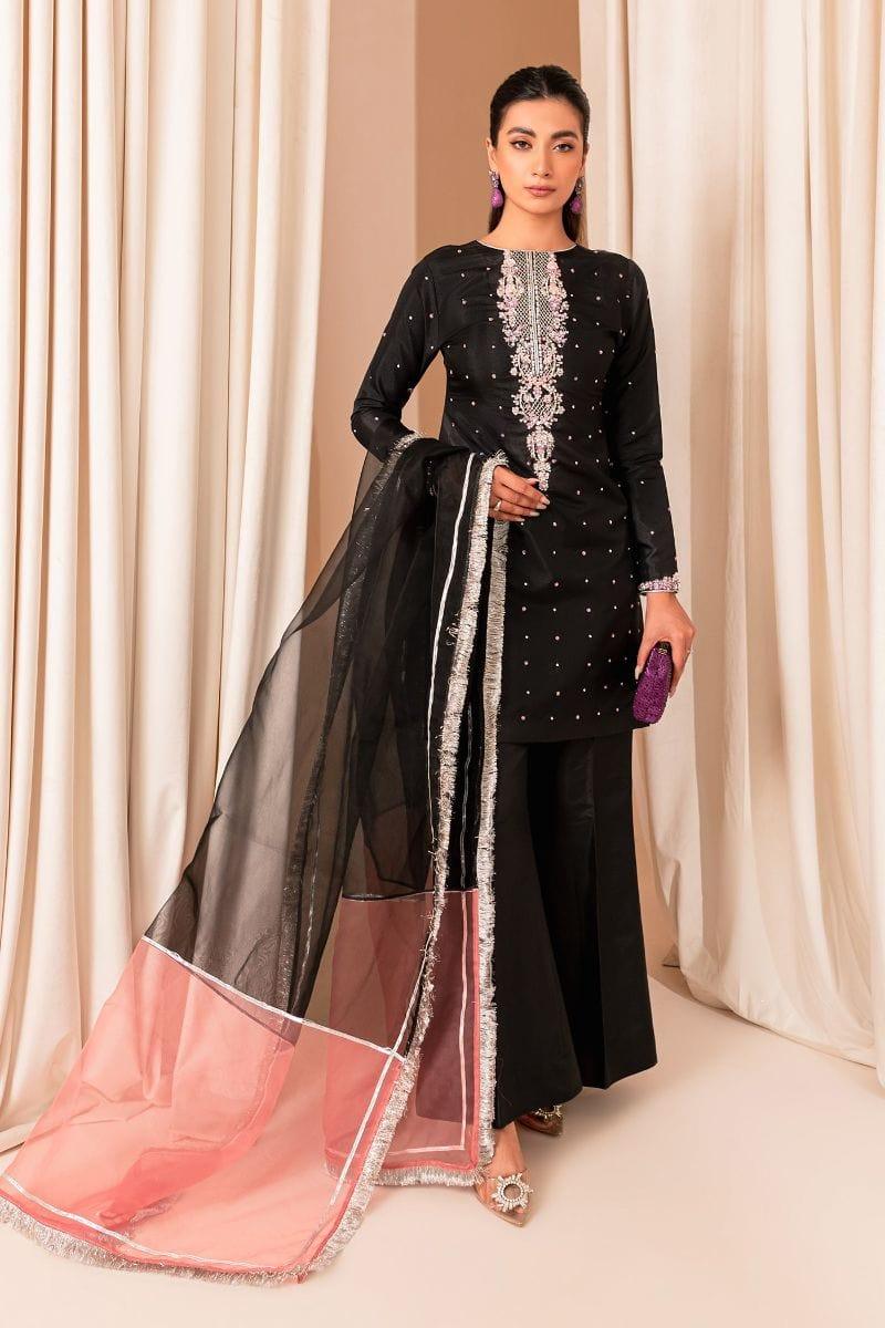 Allure by Ih - NOIR - Katan Silk - Black - 3 Piece - Studio by TCS