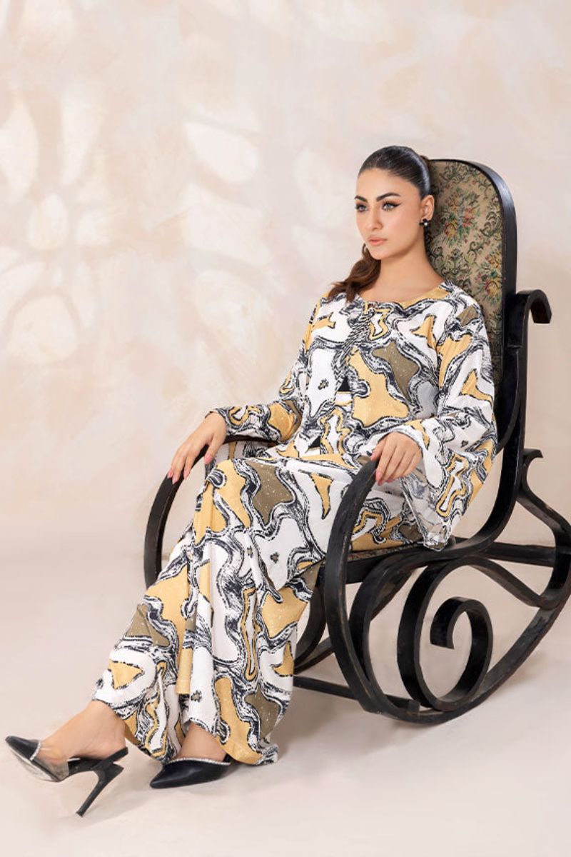 SAFWA - Printed - All over - Lawn - 2 Piece - Stitched