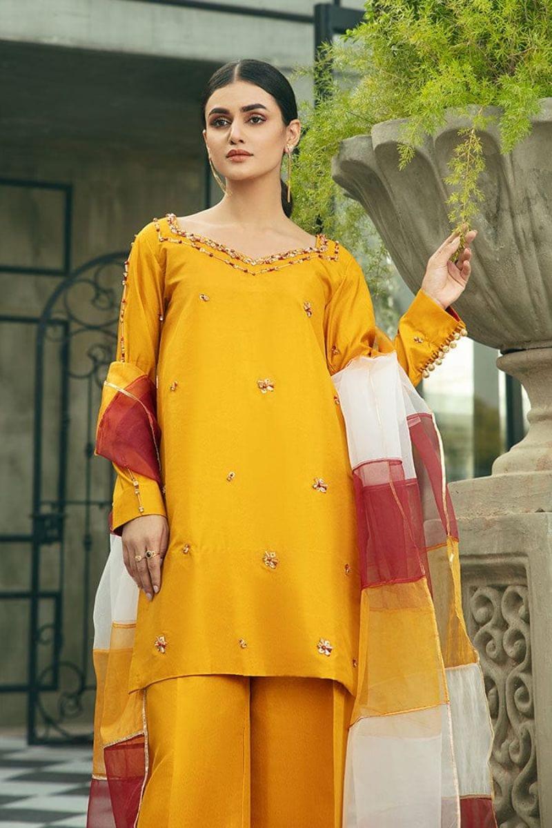 Allure by Ih - HARMONY - Katan Silk - Honey Mustard - 3 Piece - Studio by TCS