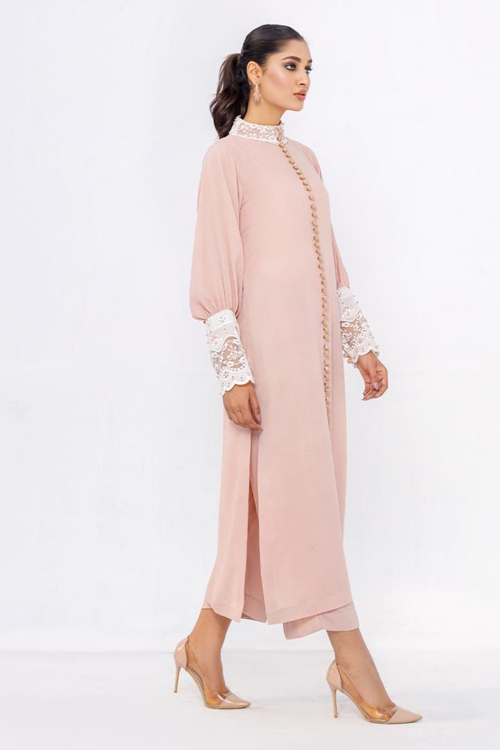 Anayra Amal - Inayat - Nude Pink - Grip Georgette - 2 Piece