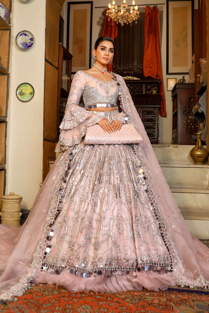 Arif Ashraf - Shatranj - Pink - Katan Organza - 3 Piece