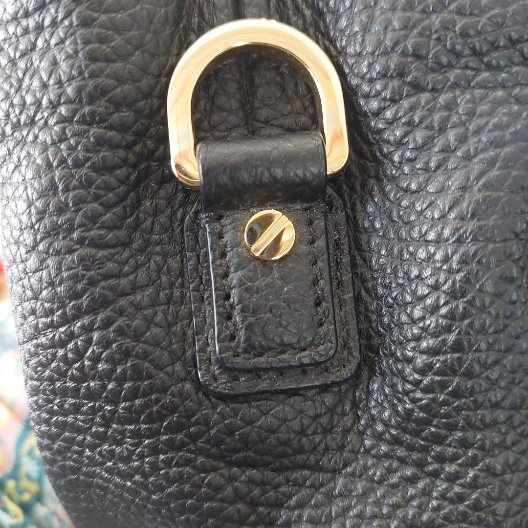 Pre-Loved Treasures - Michael Kors Black Leather 'Astrid' Tote