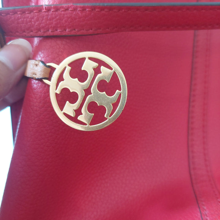 Pre-Loved Treasures - Tory Burch Red Leather Perry Tote