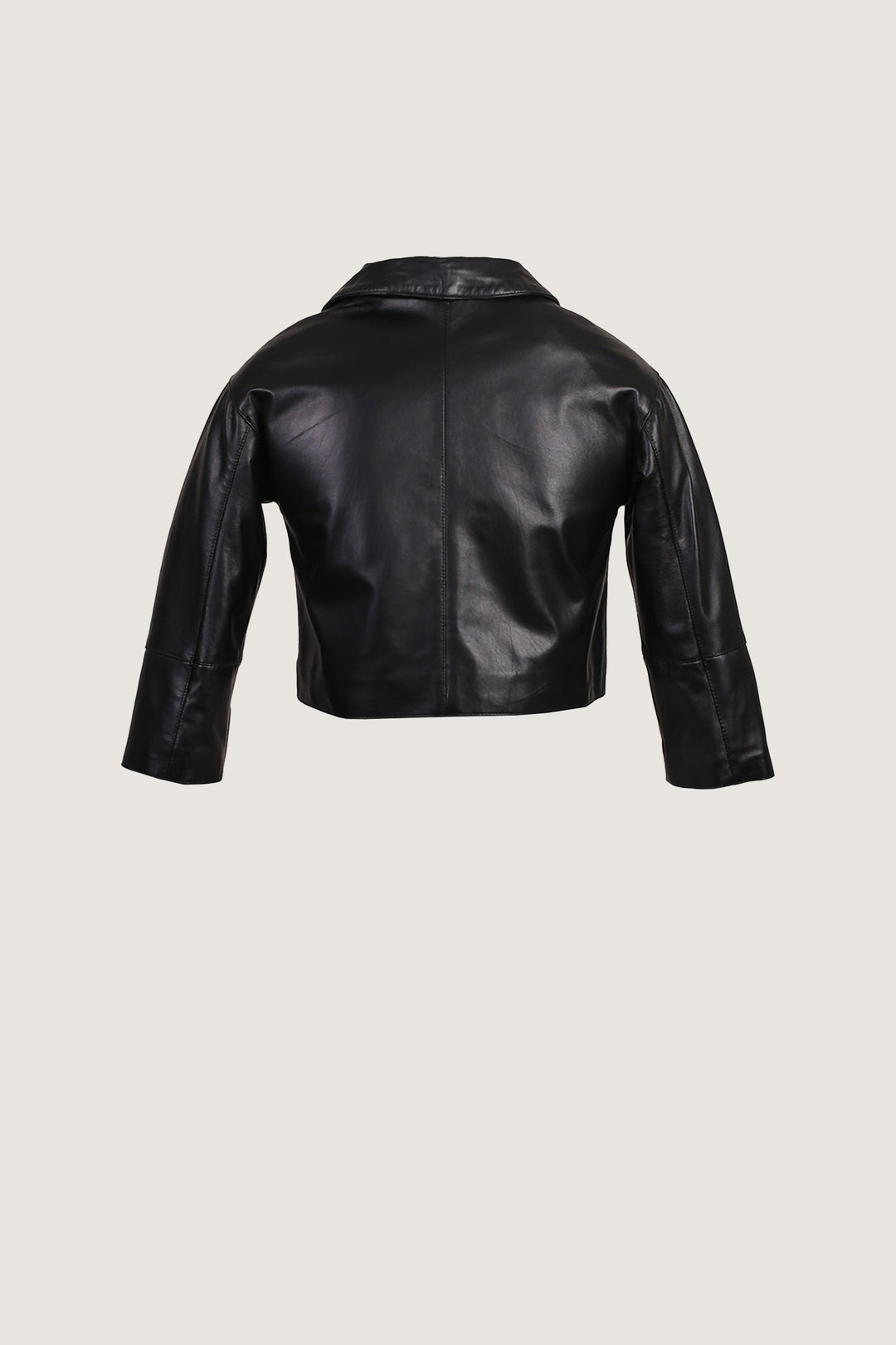 Novado - Women's Iconic Biker Leather Jacket - Black - 1 Piece