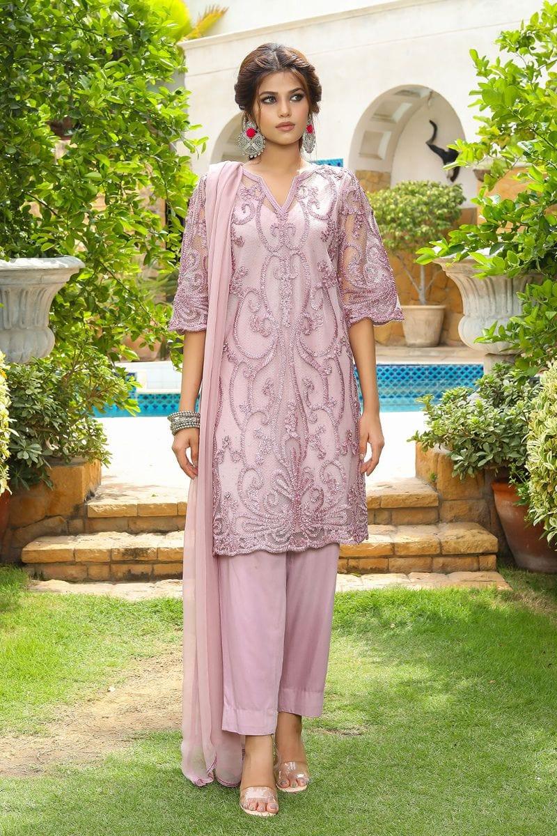 Rizwan Beyg - Mehmet - Viscose - Pink - 2 Piece - Studio by TCS