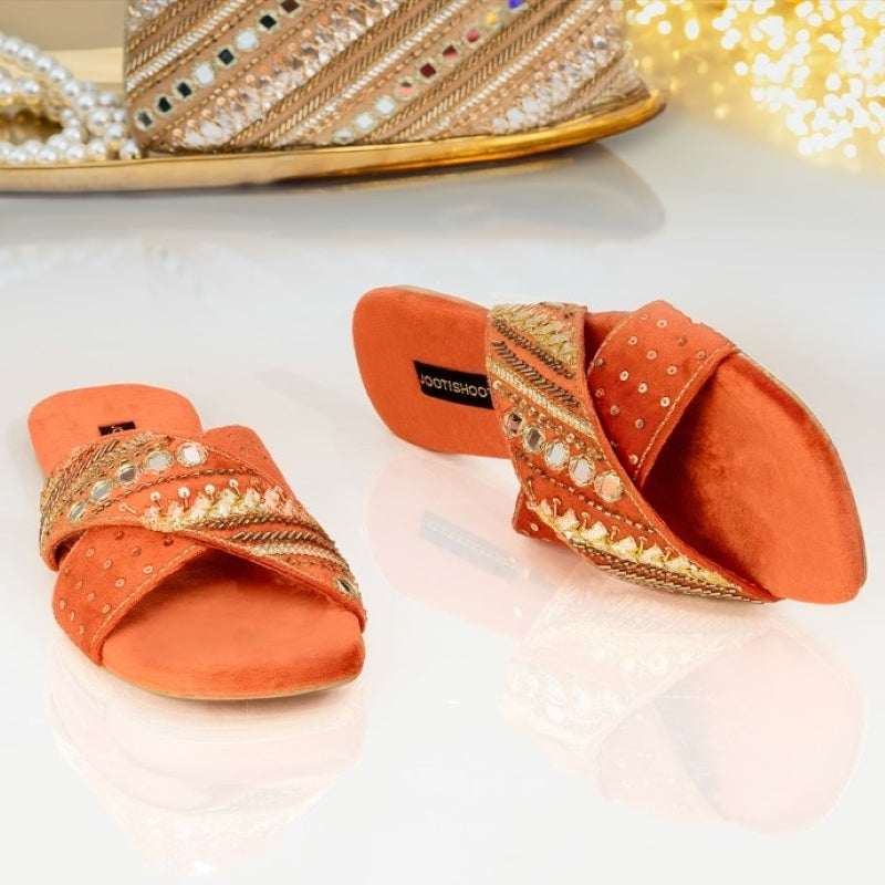 JootiShooti - Ronak Slides (Orange)