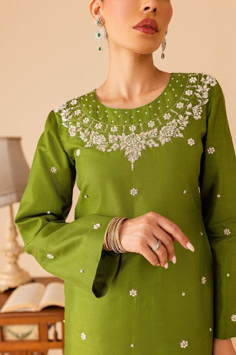 Allure by Ih - ANIKA - 3 Piece - Green - Katan Silk