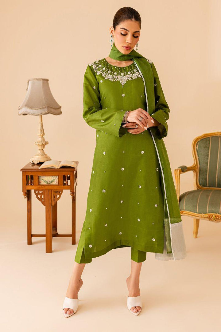 Allure by Ih - ANIKA - 3 Piece - Green - Katan Silk