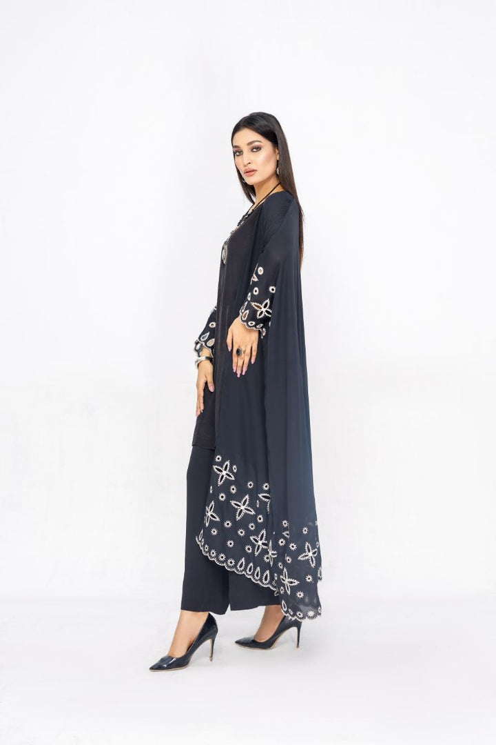 Anayra Amal - Chandni - Black - Grip Georgette - 2 Piece